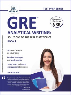 cover image of GRE Analytical Writing, Book 2